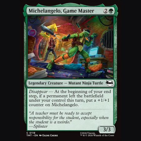 Michelangelo Game Master - NM - No Foil - EN