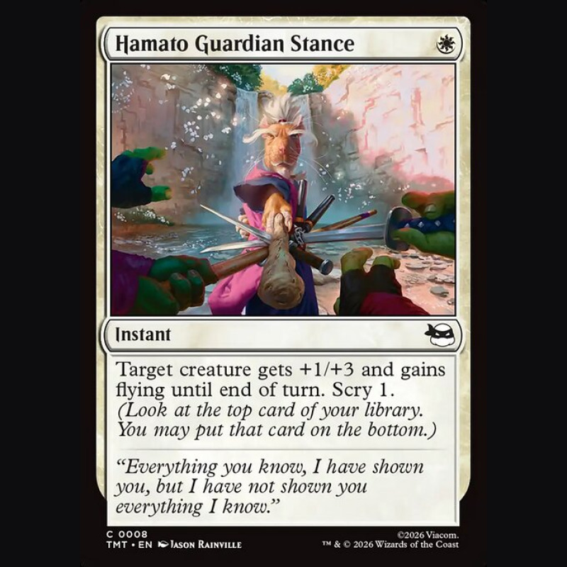 Hamato Guardian Stance - NM - No Foil - ES