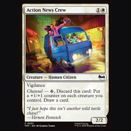 Action News Crew - NM - Foil - ES