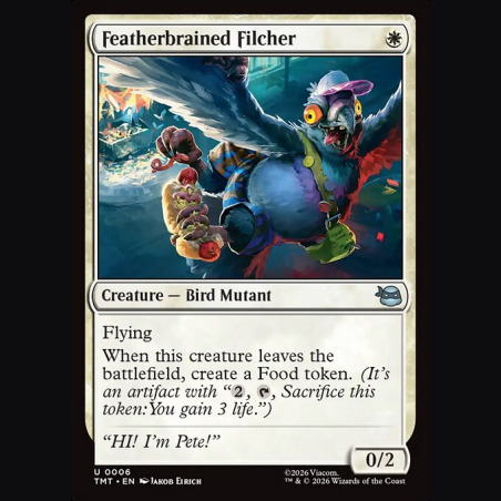 Featherbrained Filcher - NM - No Foil - ES