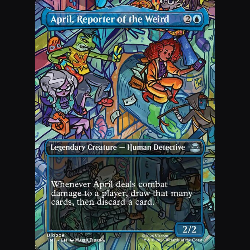 April Reporter of the Weird - NM - No Foil - ES