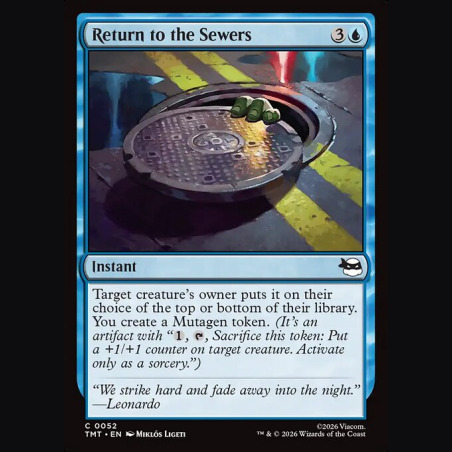 Return to the Sewers - NM - No Foil - ES