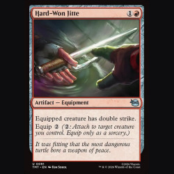 Hard-Won Jitte - NM - No Foil - ES