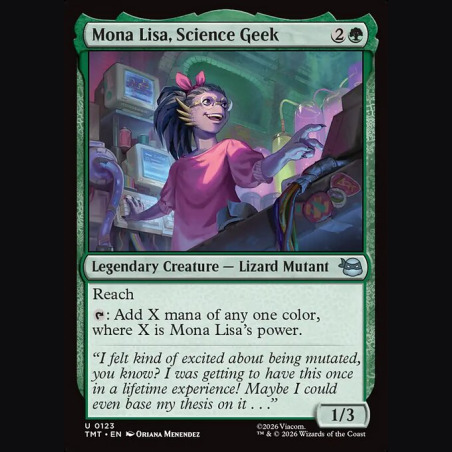 Mona Lisa Science Geek - NM - No Foil - ES