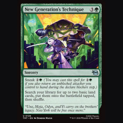 New Generation's Technique - NM - No Foil - ES