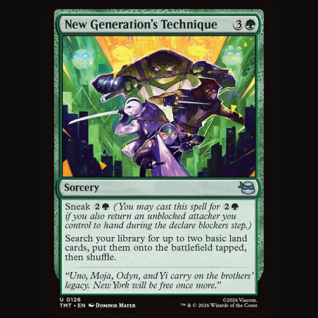 New Generation's Technique - NM - No Foil - ES