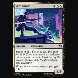 Foot Ninjas - NM - No Foil - ES
