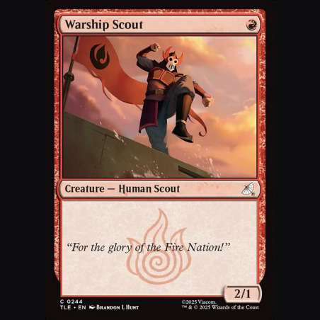 Warship Scout - NM - Foil - EN