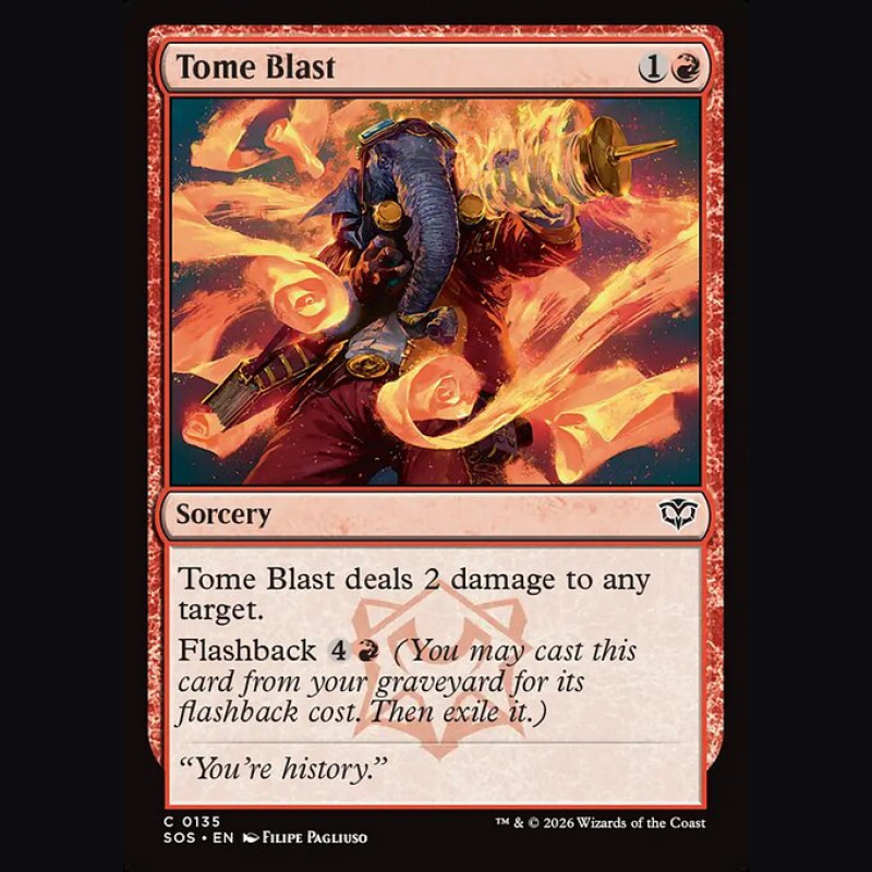 Tome Blast - NM - No Foil - ES