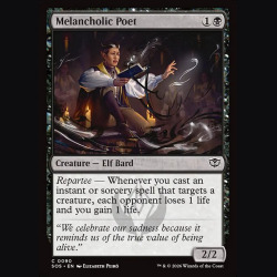 Melancholic Poet - NM - No Foil - ES