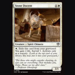 Stone Docent - NM - No Foil - ES