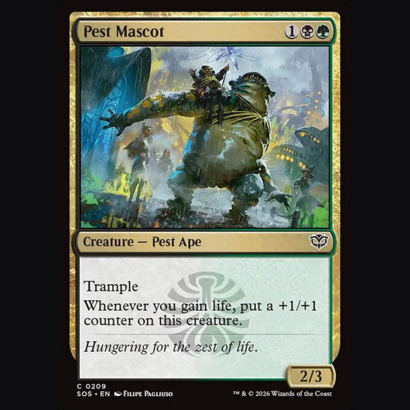 Pest Mascot - NM - No Foil - ES