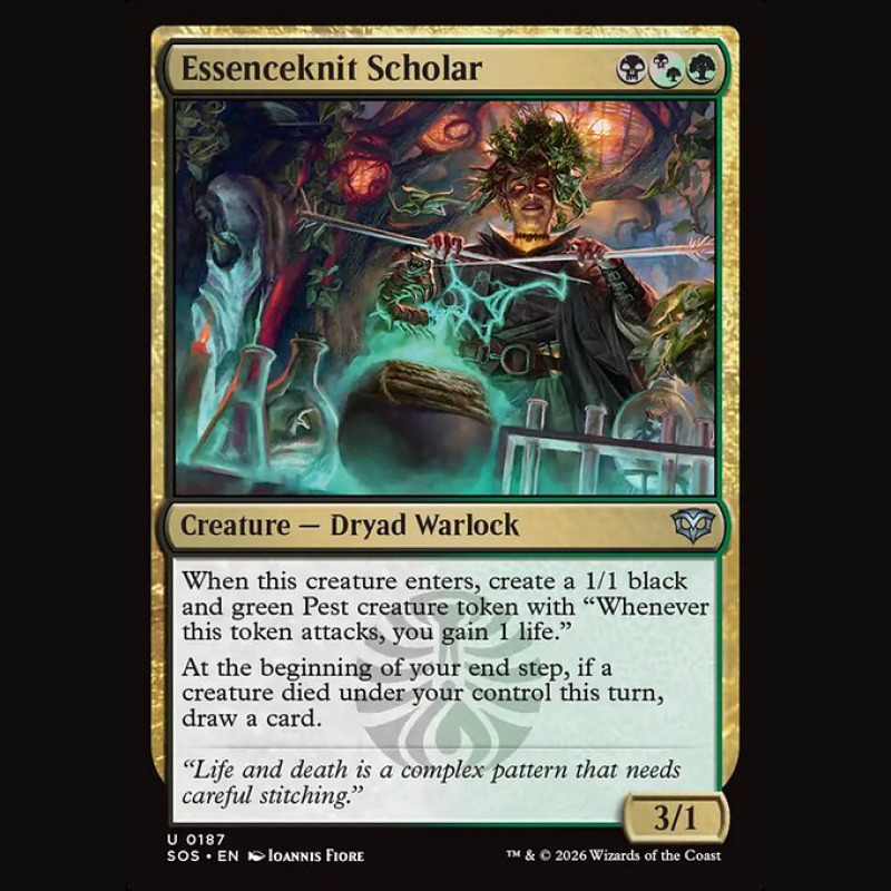 Essenceknit Scholar - NM - Foil - EN