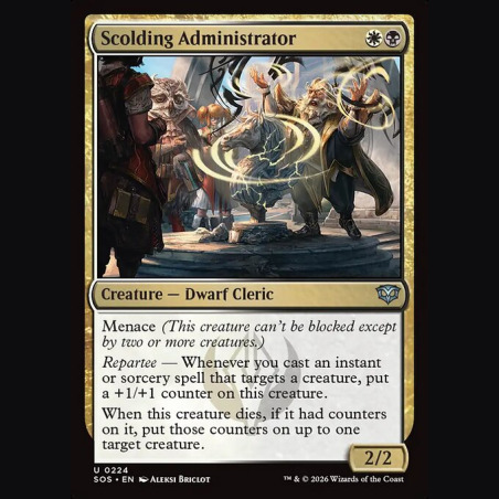Scolding Administrator - NM - Foil - EN