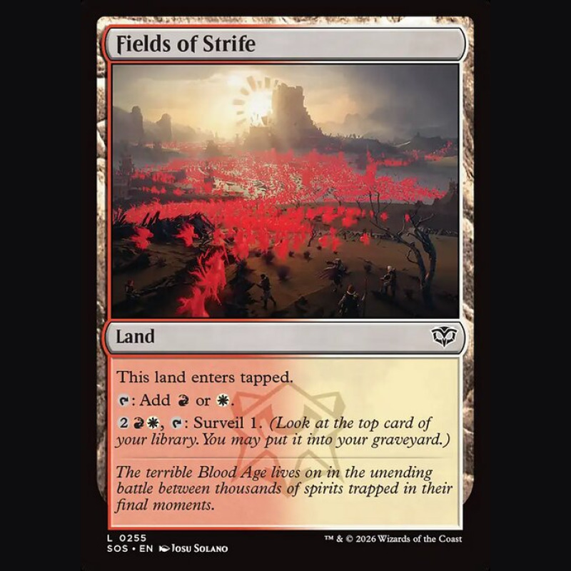 Fields of Strife - NM - No Foil - EN