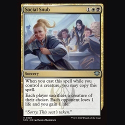 Social Snub - NM - Foil - EN