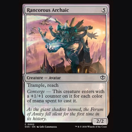 Rancorous Archaic - NM - No Foil - EN