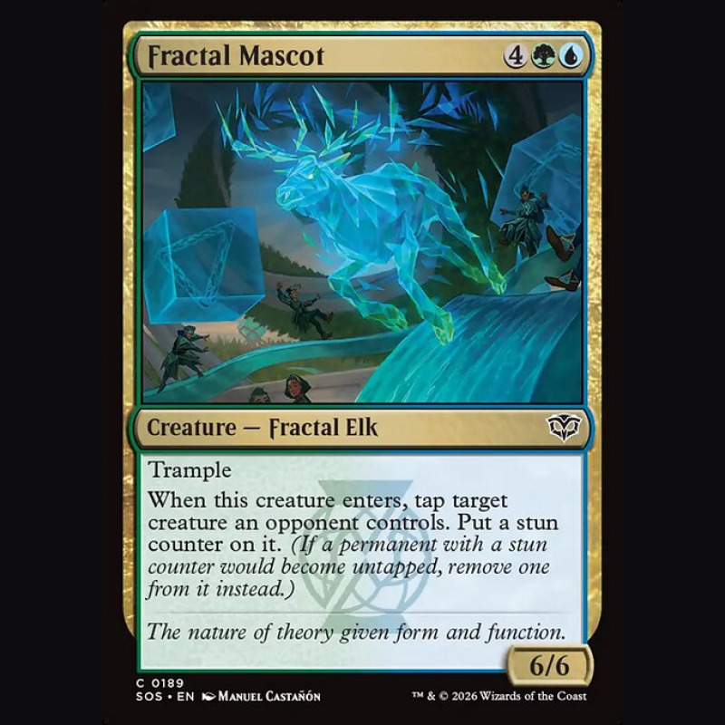 Fractal Mascot - NM - Foil - EN