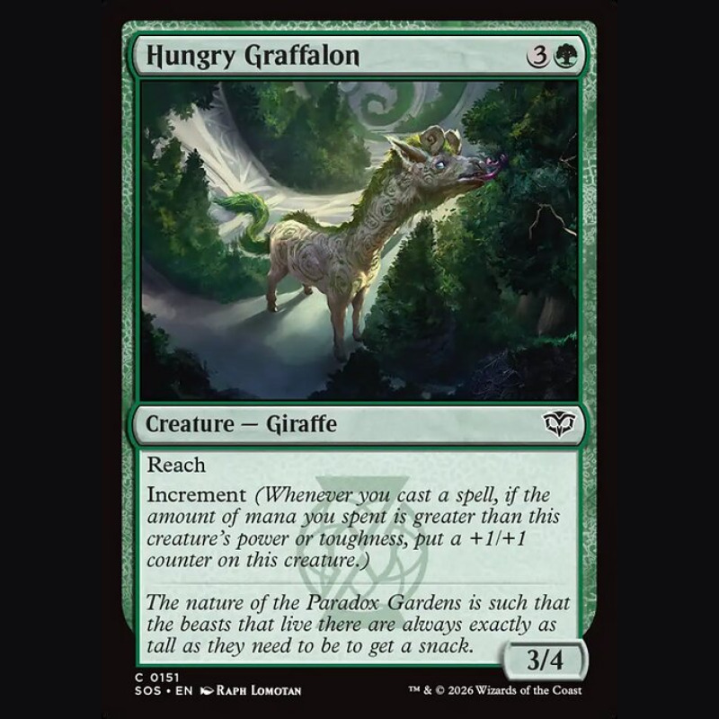 Hungry Graffalon - NM - No Foil - EN