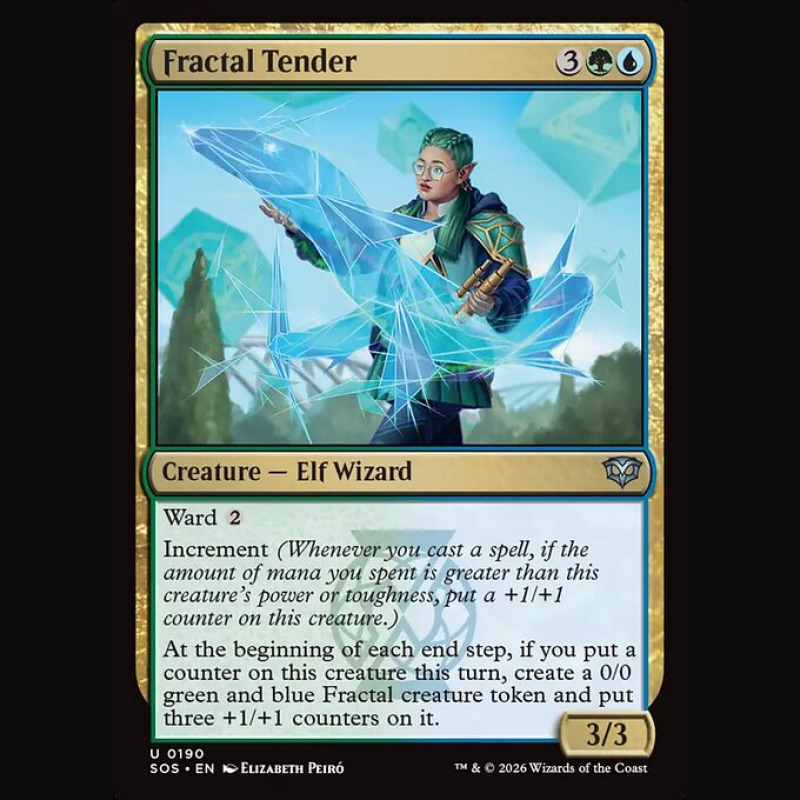 Fractal Tender - NM - No Foil - EN