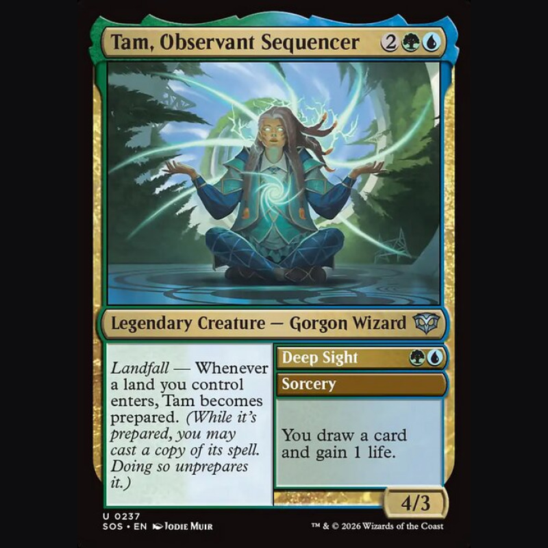 Tam Observant Sequencer // Deep Sight - NM - No Foil - EN