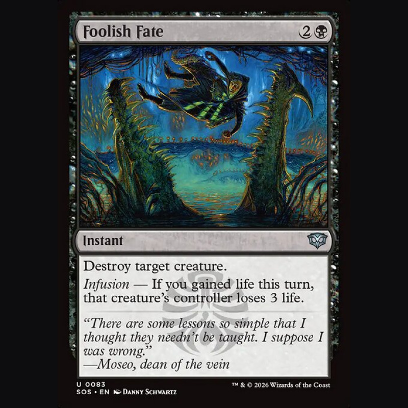Foolish Fate - NM - No Foil - EN
