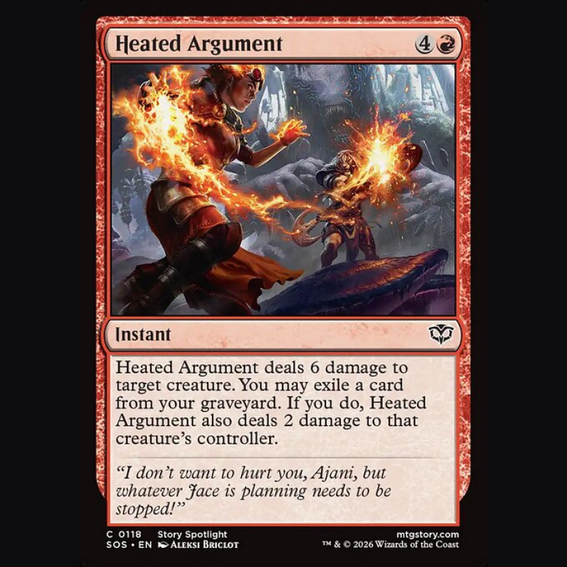 Heated Argument - NM - No Foil - EN