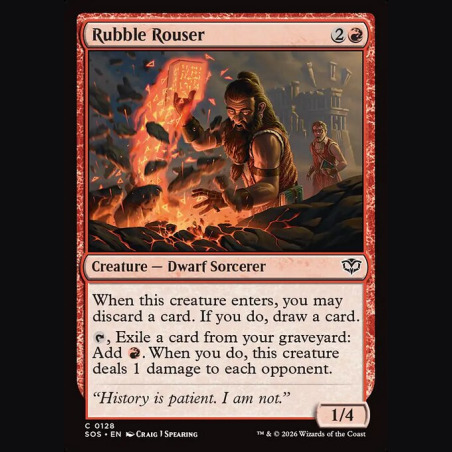 Rubble Rouser - NM - No Foil - EN