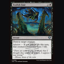 Foolish Fate - NM - Foil - EN