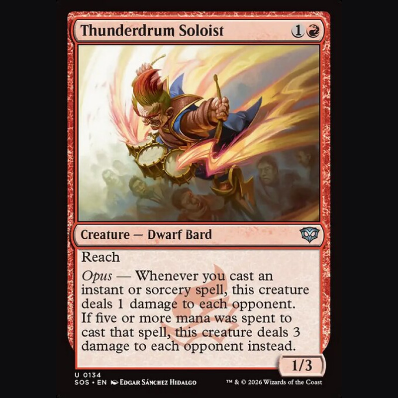 Thunderdrum Soloist - NM - No Foil - EN