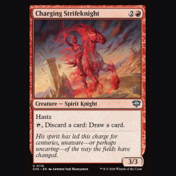 Charging Strifeknight - NM - No Foil - EN