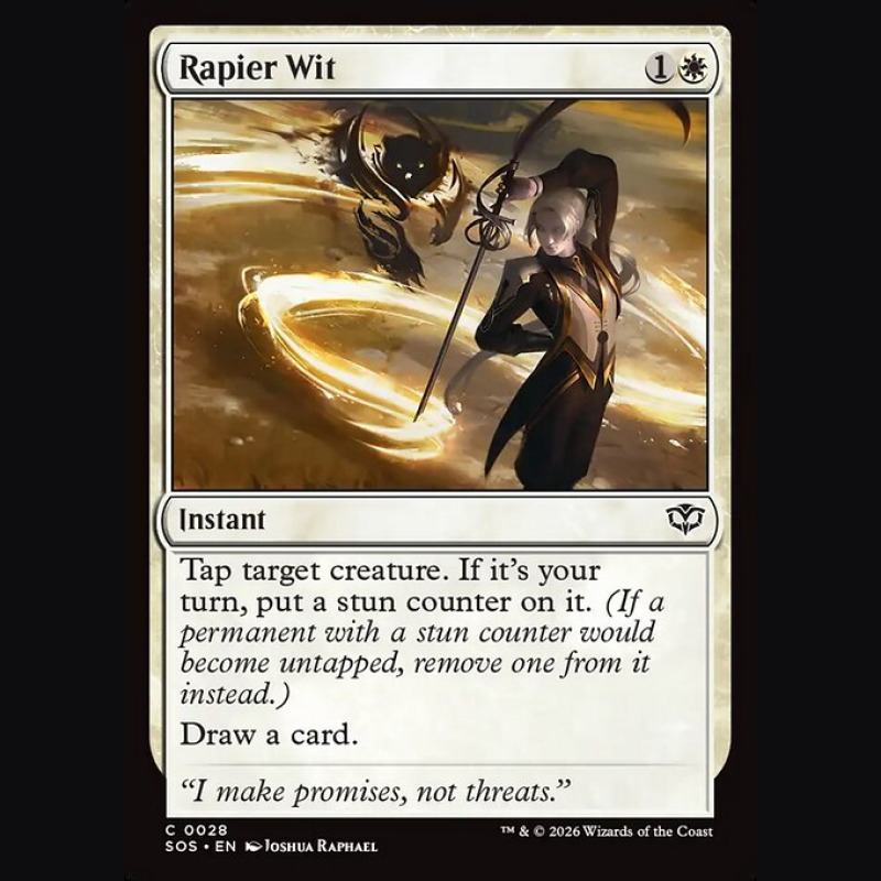 Rapier Wit - NM - Foil - EN