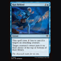 Run Behind - NM - No Foil - EN