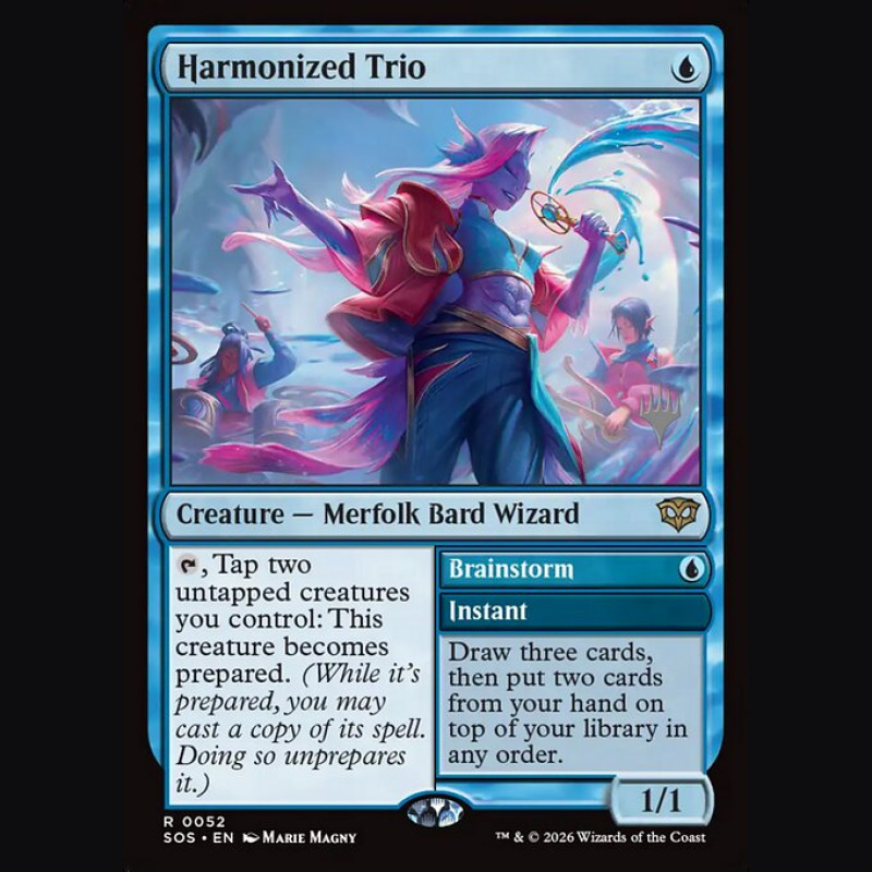 Harmonized Trio // Brainstorm - NM - No Foil - EN