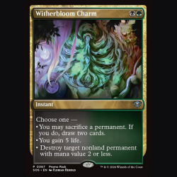 Witherbloom Charm - NM - No Foil - EN