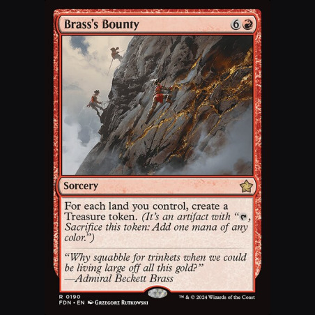 Brass's Bounty - NM - No Foil - EN