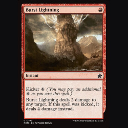 Burst Lightning - NM - No Foil - EN