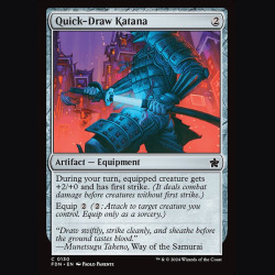 Quick-Draw Katana - NM - No Foil - ES