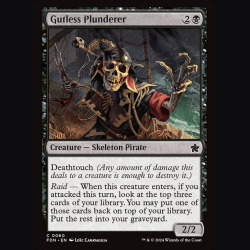 Gutless Plunderer - NM - No Foil - EN