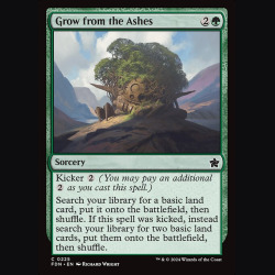 Grow from the Ashes - NM - No Foil - EN