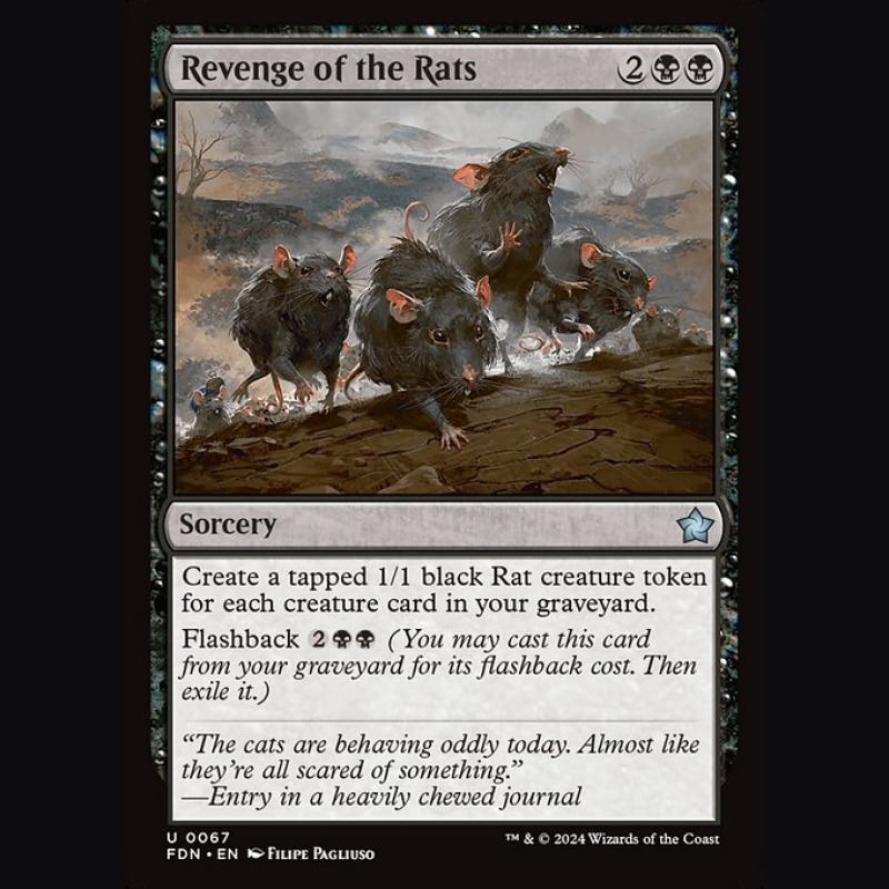 Revenge of the Rats - NM - No Foil - EN
