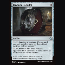 Ravenous Amulet - NM - No Foil - EN