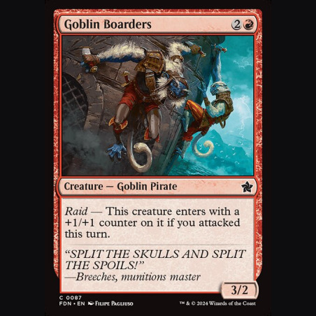 Goblin Boarders - NM - Foil - EN