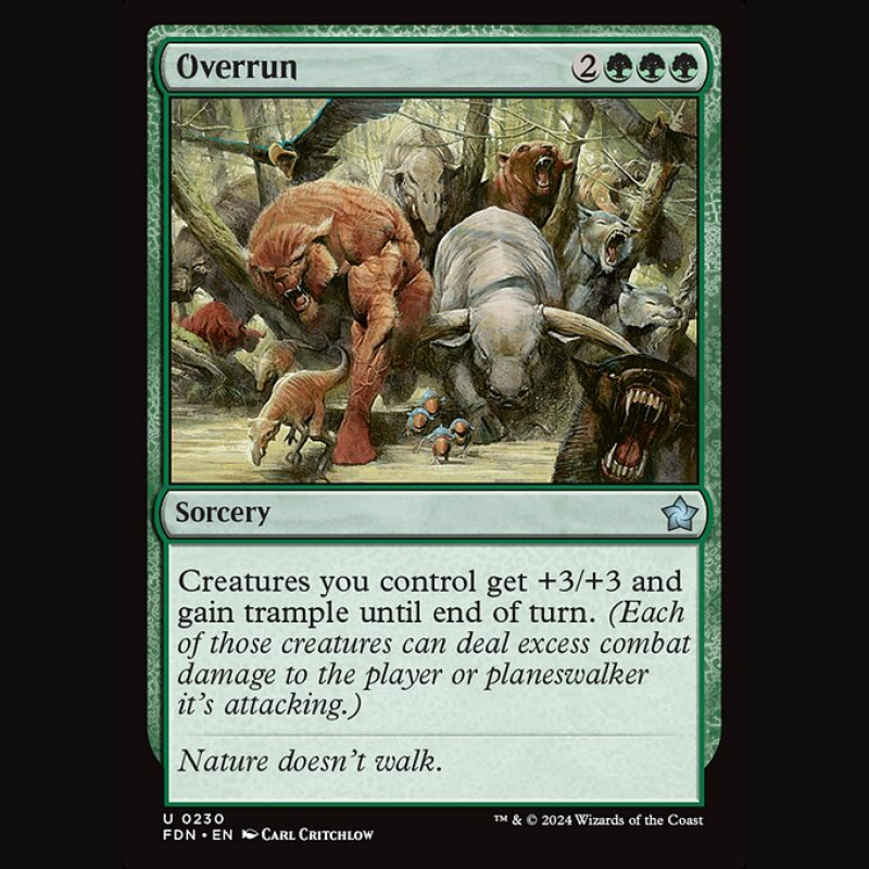 Overrun - NM - No Foil - EN