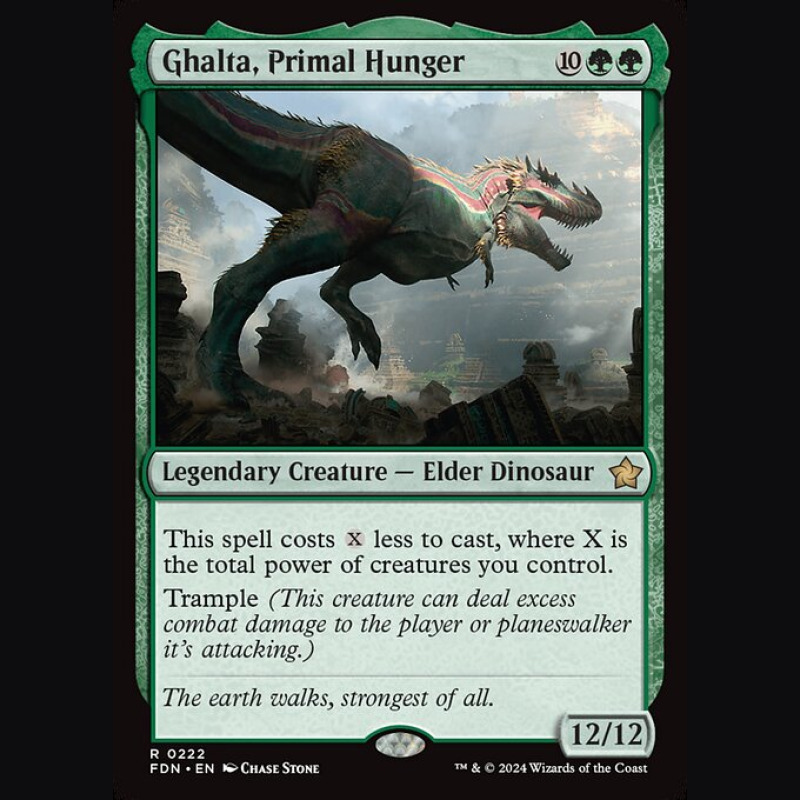 Ghalta Primal Hunger - NM - No Foil - EN