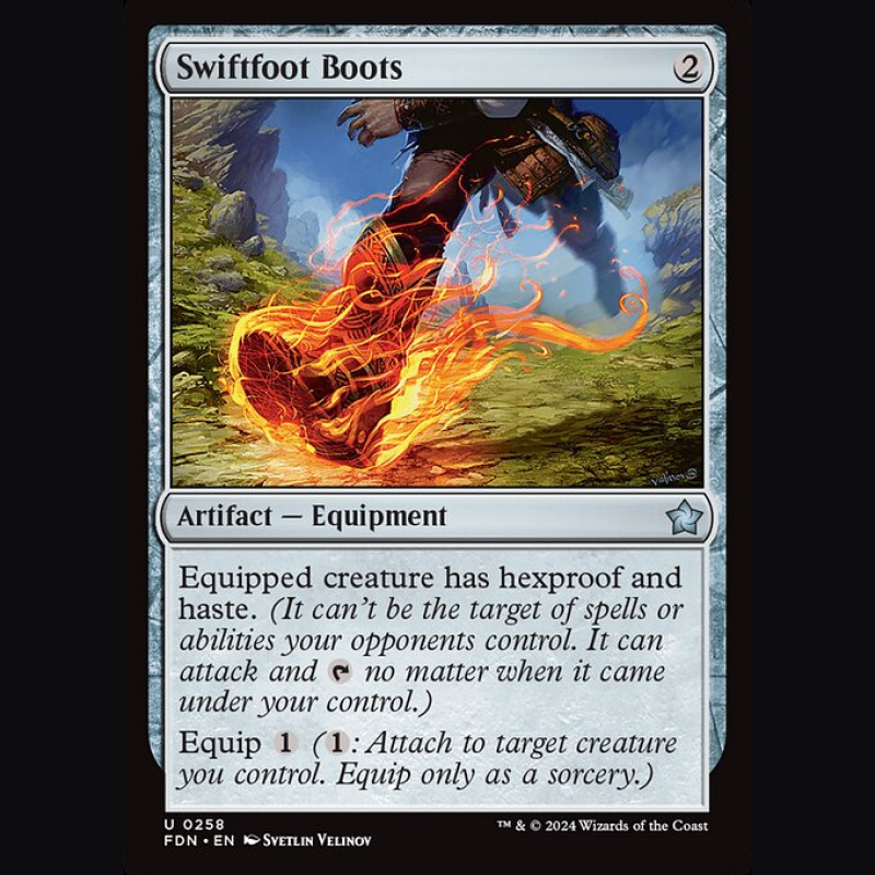 Swiftfoot Boots - NM - No Foil - ES