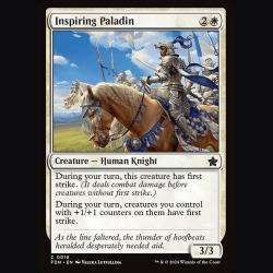 Inspiring Paladin - NM - No Foil - EN