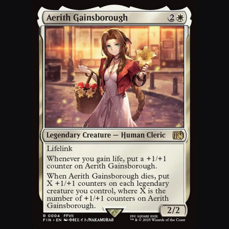 Aerith Gainsborough - NM - Foil - ES