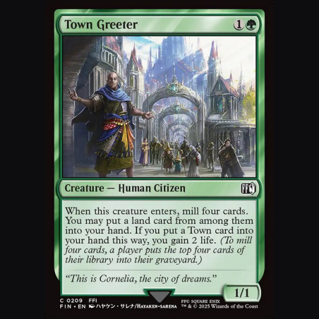 Town Greeter - NM - No Foil - ES