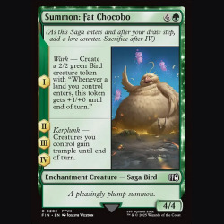 Summon: Fat Chocobo - NM - No Foil - ES